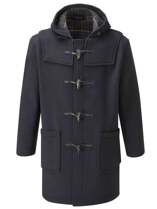 Original Montgomery Classic Duffle Coat Navy