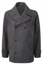 Charcoal Original Montgomery Lined Pea Coat Charcoal