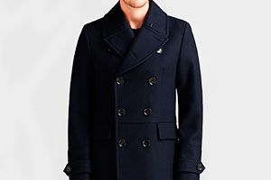 Pea coat — silhouette in detail