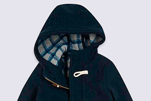 Duffle coat hood