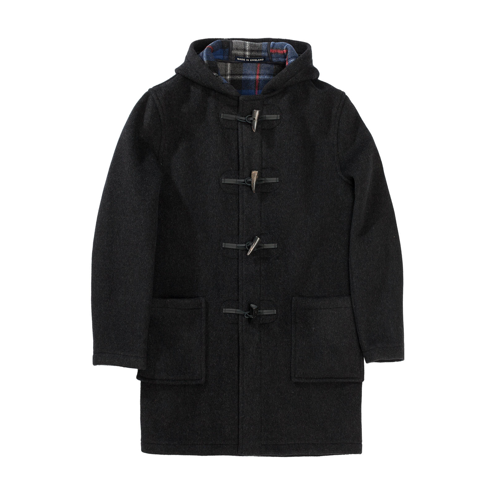 London Tradition Duffle coat Joseph Charcoal