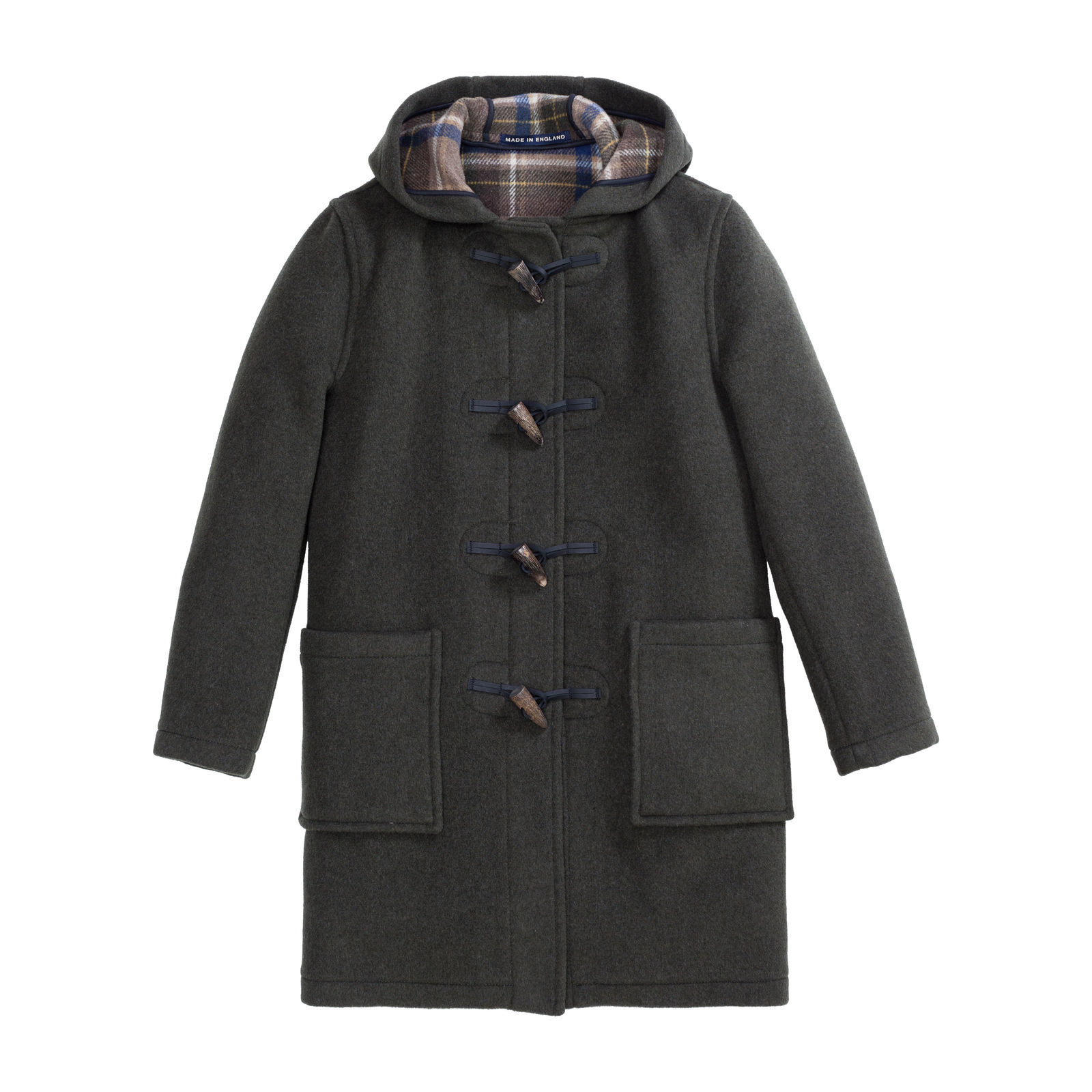 London Tradition Angela Womens Duffle coat Seaweed