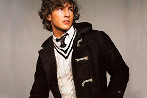 Who wears a duffle coat?