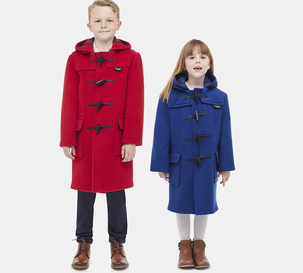 L'immagine con i dufflecoat Gloverall da bambino I dufflecoat Gloverall da bambino
