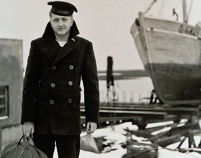 Marinaio in cappotto Pea coat 