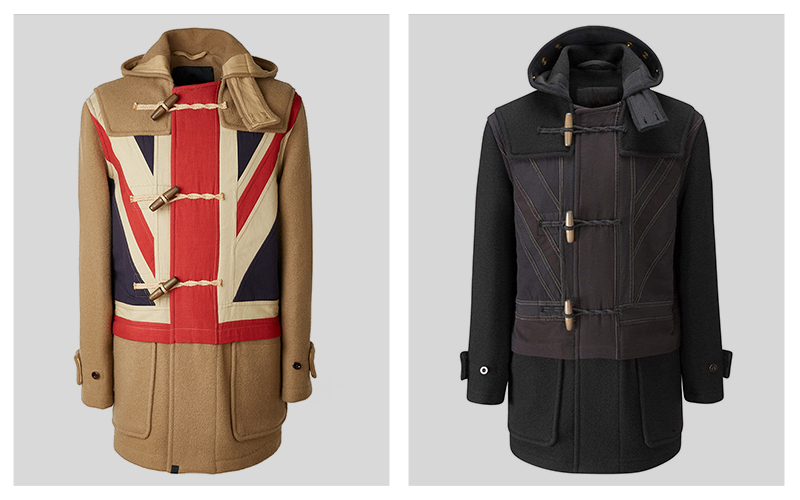 I dufflecoat dalla collezione Gloverall x Pretty Green
