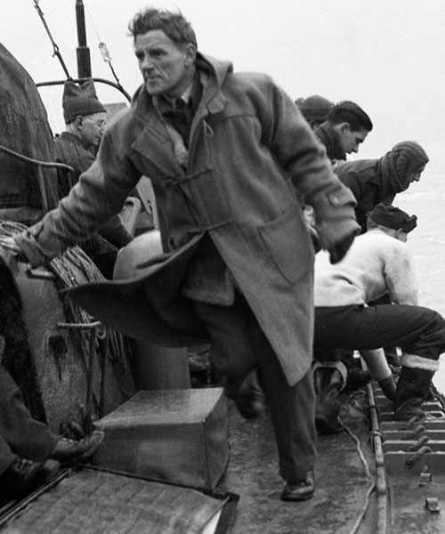 Marinaio inglese in dufflecoat Marinaio inglese in dufflecoat