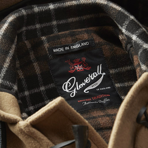 Duffle Coat Gloverall 3120 Camel