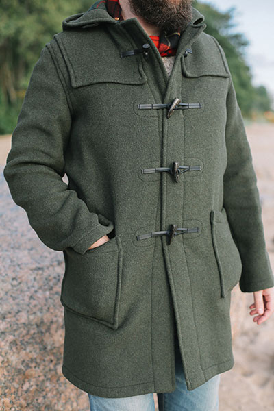 Le tasche di dufflecoat da uomo Original Montgomery Le tasche di dufflecoat moderno