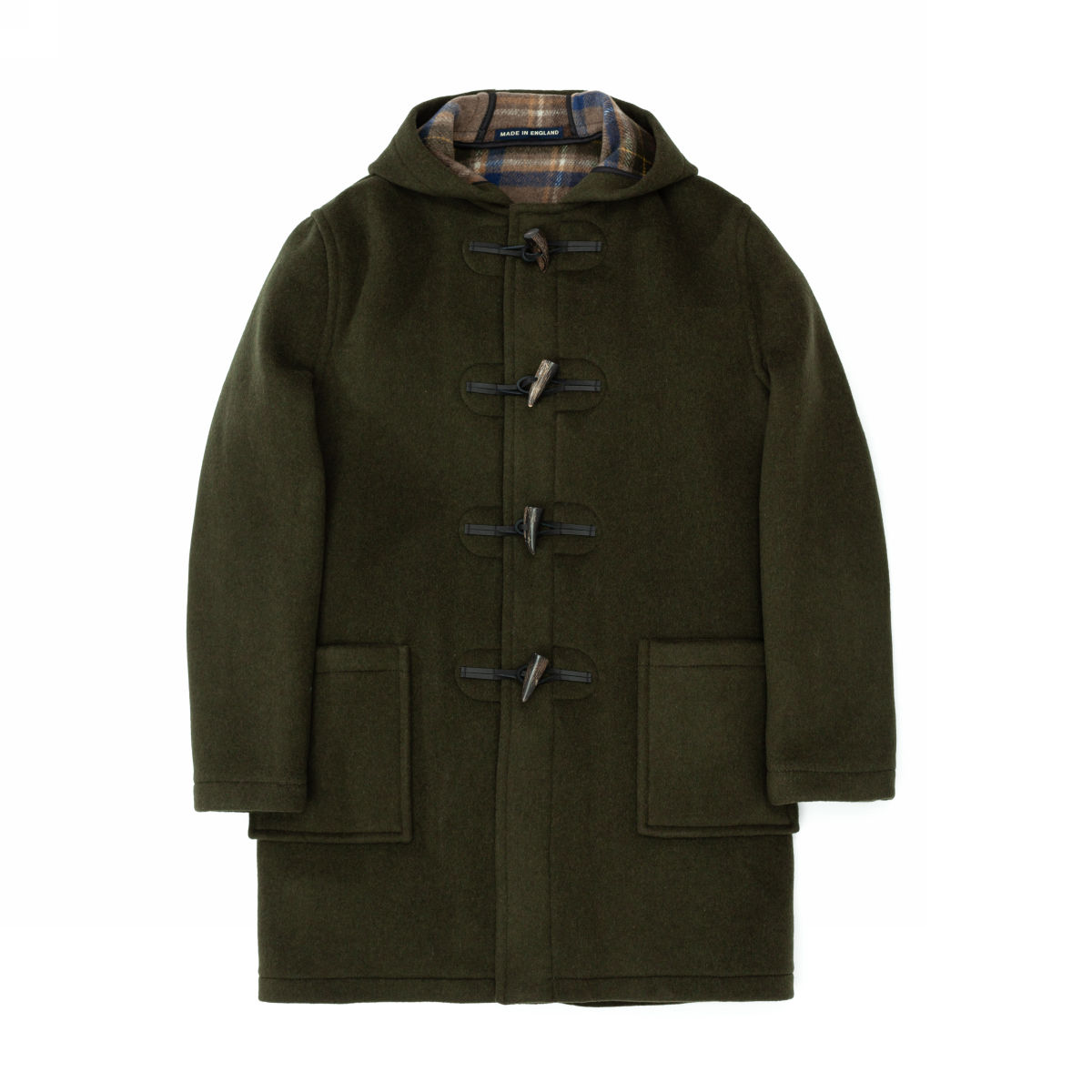 Olive London Tradition Duffle Coat Joseph Seaweed