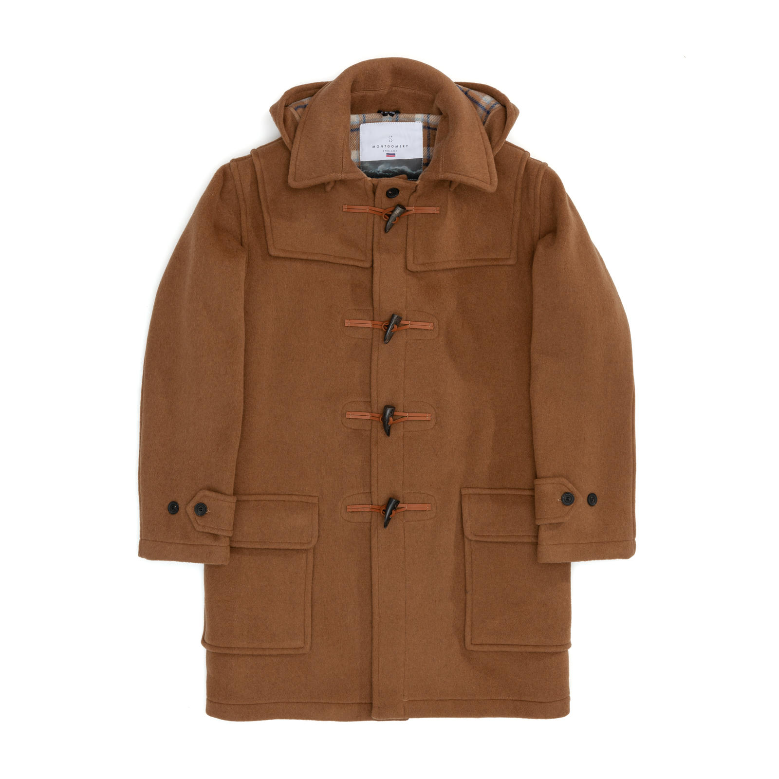 Camel Original Montgomery London Duffle Coat Camel